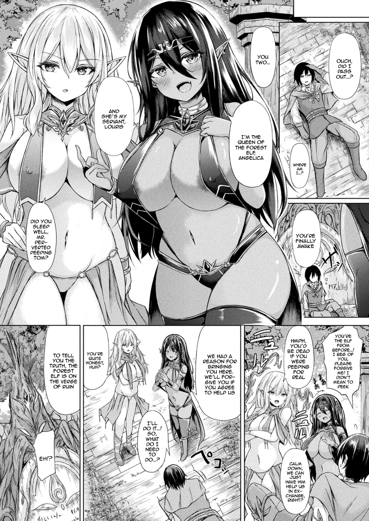 Hentai Manga Comic-The Great Forest Elf Reproduction Plan-Read-2